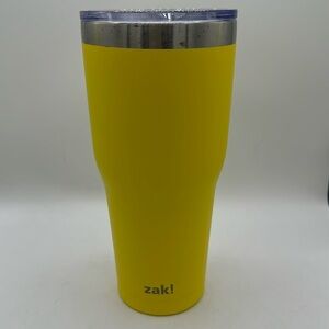 Zak! yellow water bottle that fits in car cupholder